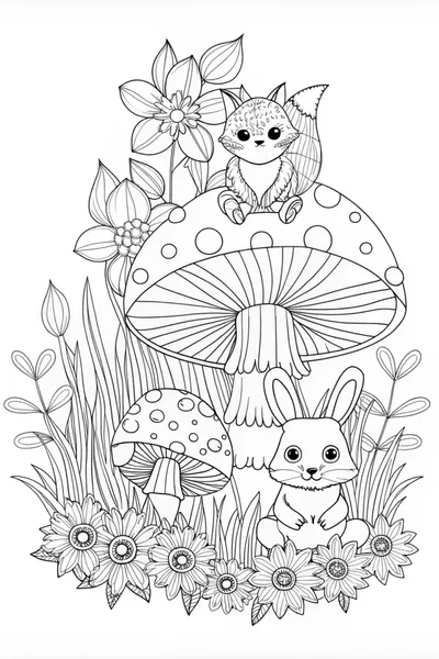 Mushroom Hide and Seek