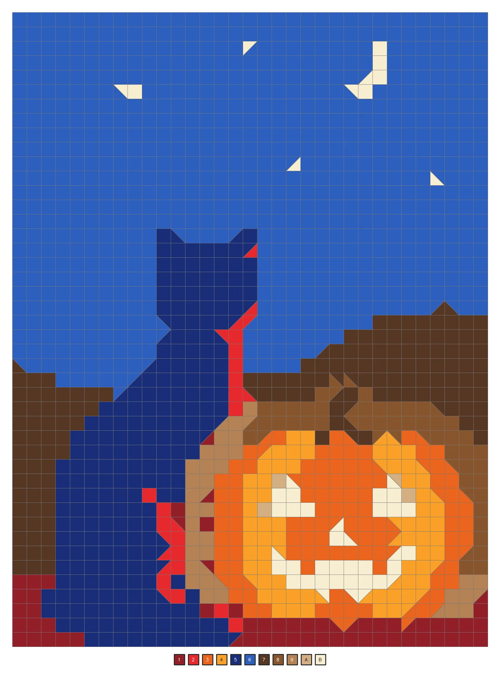 Answer key: a black cat next to a jack-o-lantern