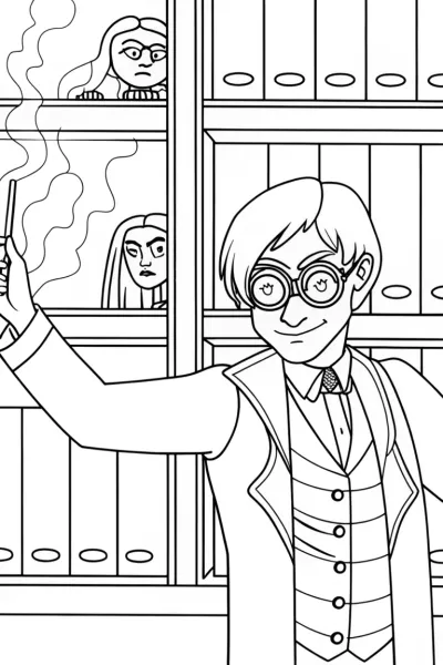 Venom as the librarian