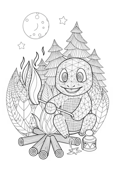 Squirtle’s Magical Campfire Evening