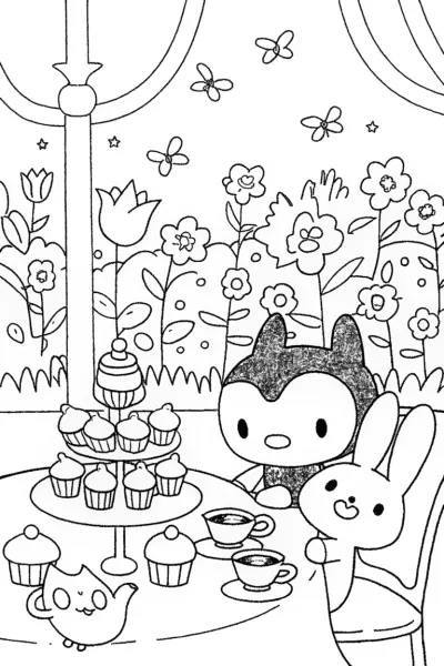 Kuromi’s enchanted tea time celebration