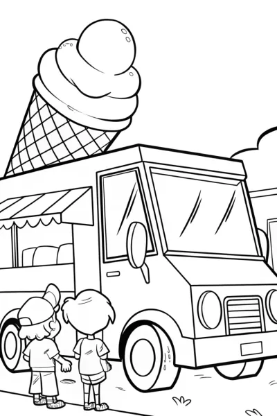 Luigi’s ice cream truck adventure