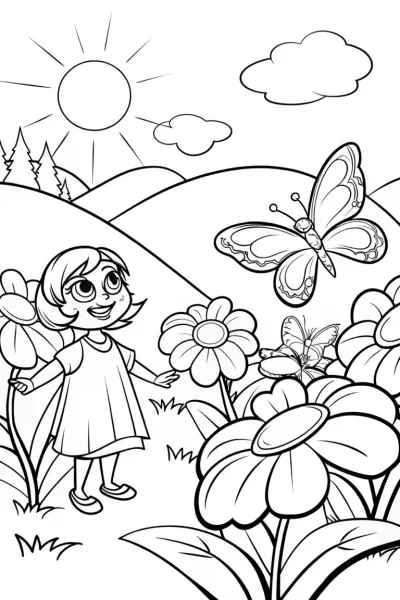 Mirabel’s Adventure in the Magical Garden