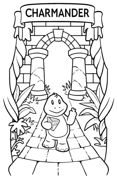 Charmander’s Jungle Quest for Treasure