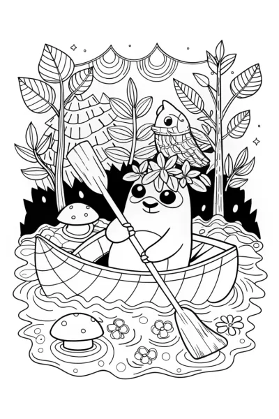 Squishmallow Adventure at the Enchanted River