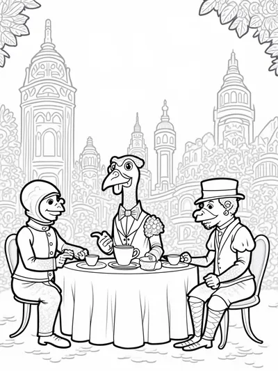 Turkey’s time-traveling tea party