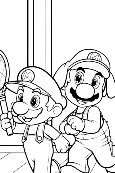 Mario and Luigi’s pet showdown