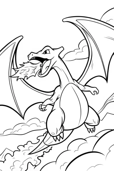 Charizard’s Fiery Flight Adventure