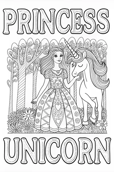 Princess and Her Magical Unicorn Adventure