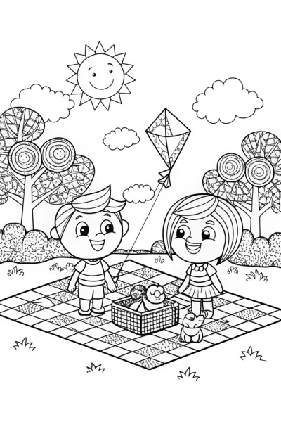 Cocomelon Picnic Party with JJ and TomTom