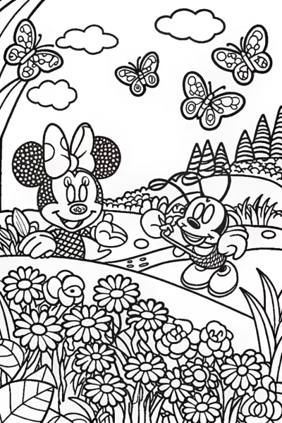 Minnie and Friends Explore the Magical Garden Adventure