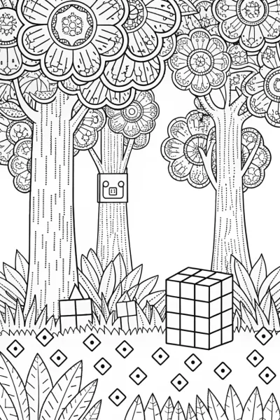 Creeper’s vibrant garden escapade