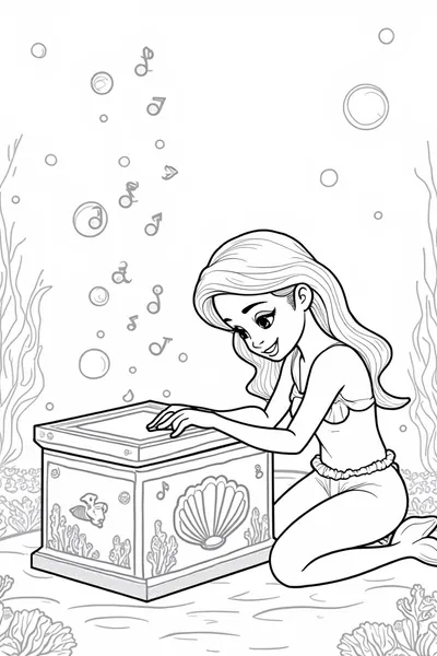 Little mermaid music box adventure