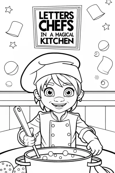 Letters as chefs in a magical kitchen