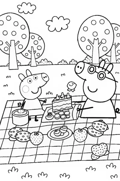 Peppa’s Picnic Adventure with Friends