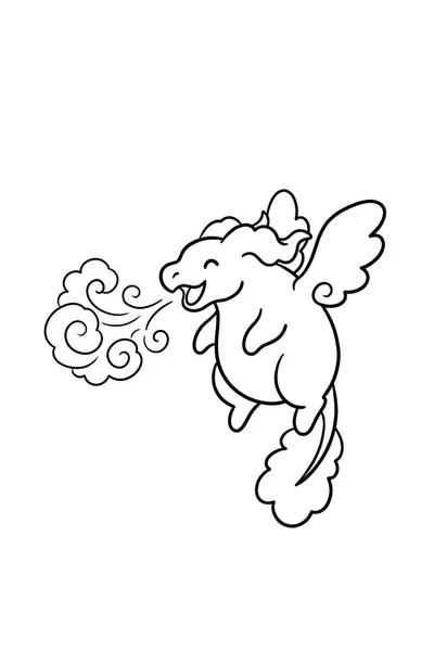 Reshiram Sacred Fire Coloring Page