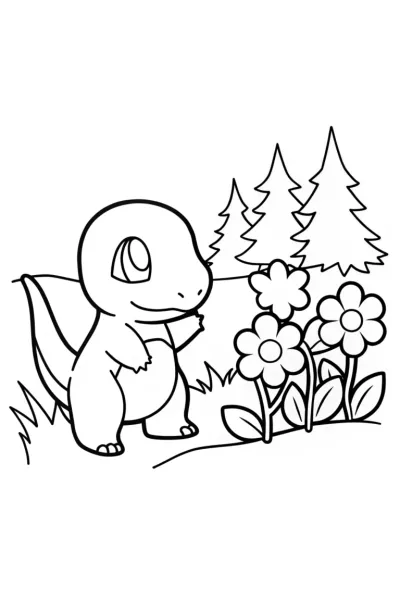 Charmander’s garden adventure
