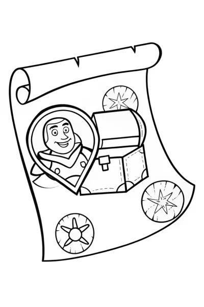 Buzz Lightyear’s treasure hunt