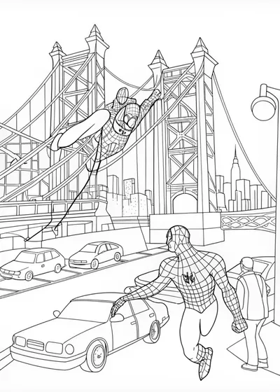 High Speed Spider-Man Chase