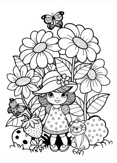 Strawberry Shortcake’s Sweet Coloring Adventure