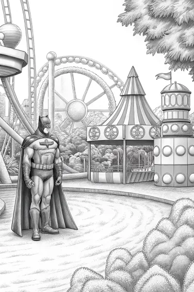 Batman at the quantum carnival