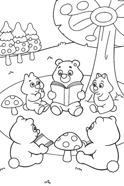 Care Bear Storytime in the Enchanted Woods