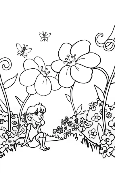 Jasmine’s Adventure in the Magical Garden