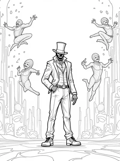 Venom as the spooky ringmaster