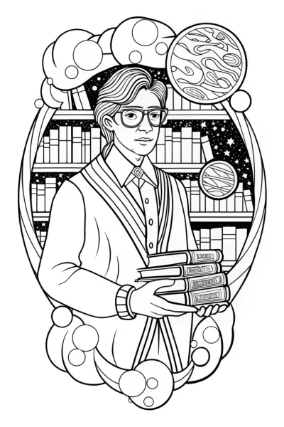 Goku as a cosmic librarian