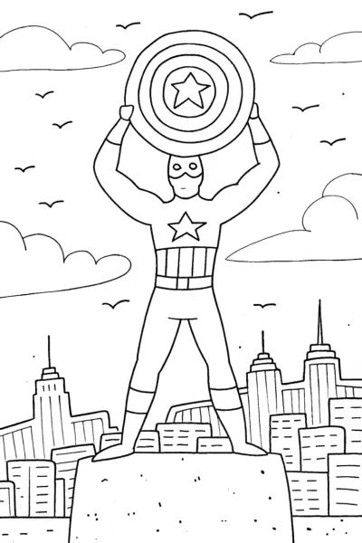Captain America: Guardian of Freedom and Justice