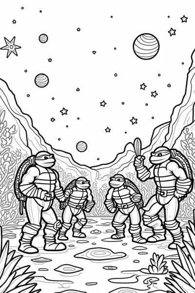 Teenage Mutant Ninja Turtles treasure hunt