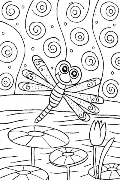 The Dancing Dragonfly and Her Friends