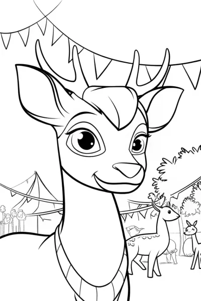 Xerneas at the festival