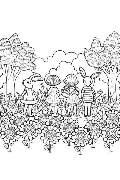 Rainbow High Adventures: Fun with Friends in the Garden