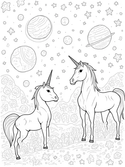 Unicorns at the Galactic Craft Fair