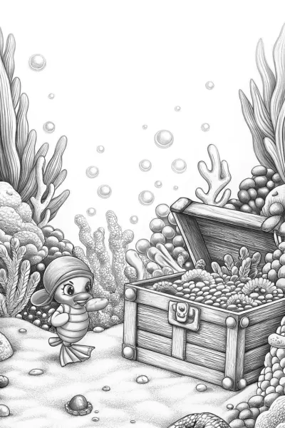 Chick’s underwater treasure quest