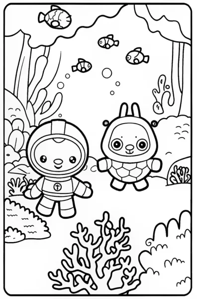 The Octonauts Explore the Underwater Garden!