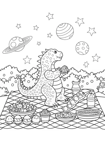 Godzilla’s galactic picnic