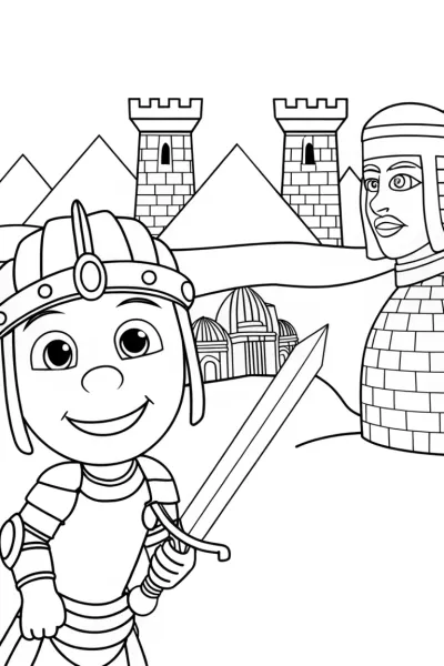 Yoshi in historical adventures