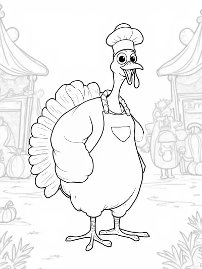 Turkey at the carnival