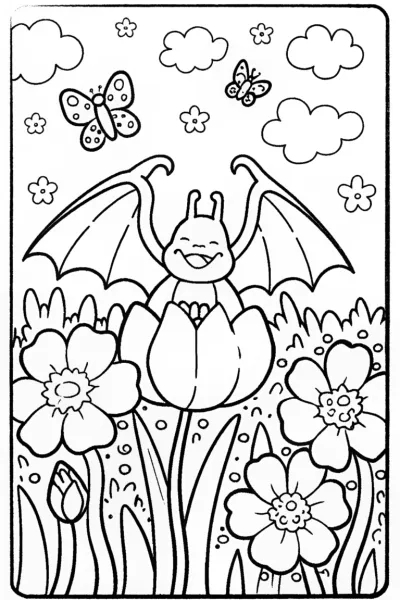 Charizard’s Joyful Day in the Enchanted Garden