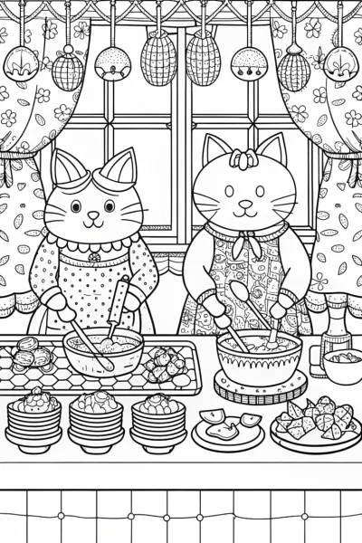 Super pets cooking competition