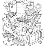 Bowser’s Mighty Stance Coloring Page