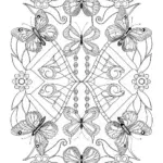 Butterfly Kaleidoscope Coloring Adventure