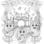 Musical Monster Jamming Session