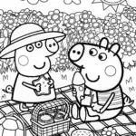 Peppa and George’s Fun Garden Picnic Adventure