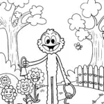 Huggy Wuggy’s Colorful Monster Garden Adventure