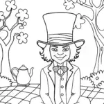 Tea Party with the Mad Hatter in the Enchanted Garden