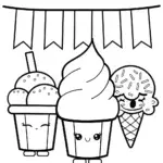 Shopkins Ice Cream Party Fun with Ice Cream Characters!
