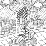 Mushroom Kingdom Race Day with Mario!